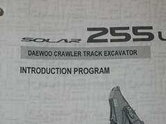 DAEWOOD SOLAR SERIES 5 V EXCAVATOR GENERAL MAINTENANCE PROCEDURES SERVICE MANUAL