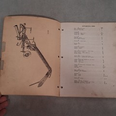 Case TA7 Power Mower Parts Catalog No B496 Semi-Mounted