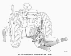 Farmall Super A 100 140 A-193 AV-193 1 Bottom Moldboard Plow IH Owner’s Manual