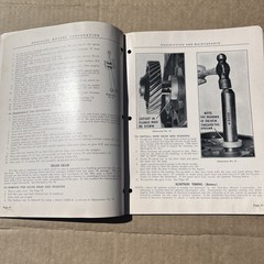 1950 Hercules Motors Corporation JX & JXL ENGINES Operation & Maintenance Manual