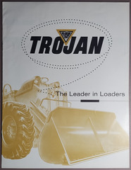 1950s Trojan Front End Loader Brochure Catalog Yale & Towne Batavia NY B5-72