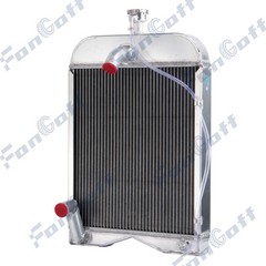 3 Row Tractor Aluminum Radiator W/ Cap Fits Ford 8N 9N 2N Models 8N8005 86551430