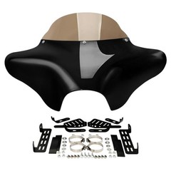 Motorcycle Outer Batwing Fairing Fit for Road King Matte Black Smoke Windshield