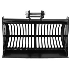Skeleton Screen Bucket 600mm 25x160mm Pin Heavy Equipment For Mini Excavator