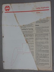 Shopsmith Mark V Lathe Duplicator Sanding Manual!