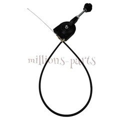 Excavator Throttle Control Cable 40 Inches Manual Throttle Wire