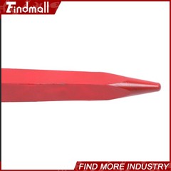 2 Pack 43″ 3000lbs Square Hay Bale Spear Wide Tine Spike Skid For Tractor Red