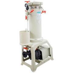 High-Flow Industrial Filter for Electroplating Nickel / Injection Molding 220V