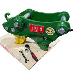 JMA Mini Excavator Quick Coupler 5-6.5 Ton 45mm Pin Manual Hitch Coupling