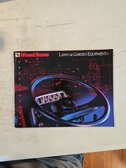 Vintage 1987 Wheel Horse Lawn Equipment Catalog Brochure