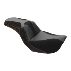 Driver Passenger Seat for Harley Dyna Street Bob Super Glide Fat Bob 2006-2017