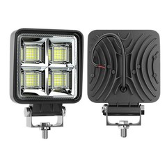 4x 4” LED Head Lamp fit Caterpillar Skid Steers Excavator Forklift Light Loader