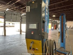 2009 Lot of (4) SEFAC PMZ Portable Heavy Duty Electrical Equipment Lift bidadoo