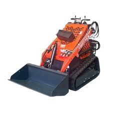 AGT 0.75Ton Mini Skid Steer Stand-On Compact Track Loader 13.5HP Gasoline Engine
