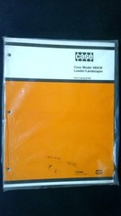 Case 380CK Loader Landscaper Equipment Manual Parts Catalog B1296