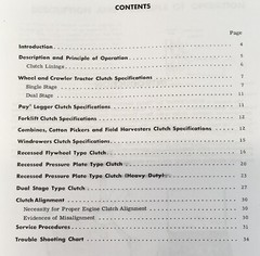 Farmall International Super C Tractor Service Parts Operators Manual Owners Book