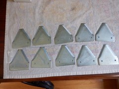 SICKLE SECTIONS. TOP SERRATED CHROME. JOHN DEERE, CASE-IH, GEHL. 700705300 +++++