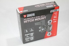Tractor Supply 2 in. Adjustable Dual-Ball Hitch Mount with 2 in. and 2-5/16 in.