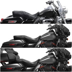 Hammock Passenger Seat Fits Touring Road King FLHR 09-23