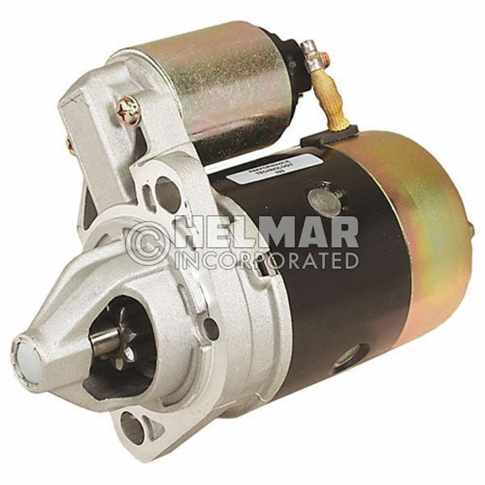 Fits Yale Forklift Starter Heavy Duty 9129786-00-HD Straight Drive :Yes Gear
