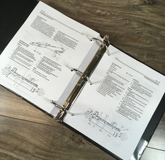 Massey Ferguson 50H 50Hx 60Hx Series S & T Backhoe Loader Service Manual Repair