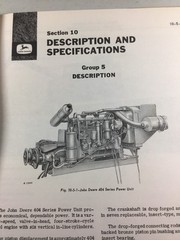 John Deere 404 Series Power Unit Service Manual