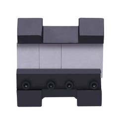 Cast Steel Vise Mount Metal Brake Bender Attachment, 0-90° Bending Angle BDS-4