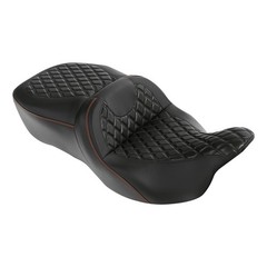Motorcycle Hammock Seat Sissy Bar Backrest Cushion Road Glide FLTRX 2009-2023