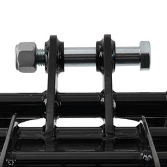 Rust Prevent Grapple for Mini Excavator 0.8-1.8T Powder Coated Black