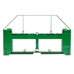 4000lbs Attachment Plate Pallet Fork Frame For John Deere w/ 2″ Receiver Hitch