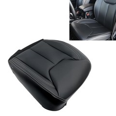 Driver Side Bottom Microfiber Leather Seat Cover Black Jeep Wrangler 2013-2017