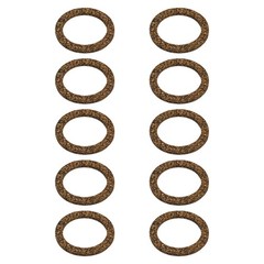 Ten Cork Gaskets Gas Fuel Sediment Bowl Fits Case 480CK 580CK VI Fits IH 13193D