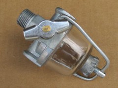 FUEL STRAINER SEDIMENT BOWL ASSEMBLY FOR ALLIS CHALMERS 170 D10 D12 D14