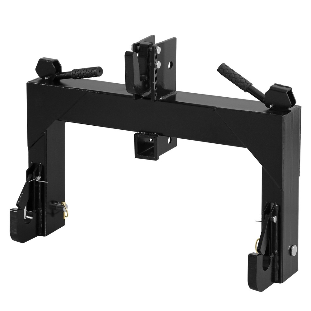 3 Point Quick Hitch For Category 1 & 2 Tractors With 2″ Receiver Hitch 3000 Lbs