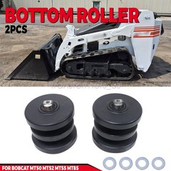 Set of 2 Bottom Roller Fit Bobcat Mini Track Loaders MT50 MT52 MT55 MT85 Models