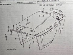 IH International Cub Cadet 680 1210 1282 Tractor Parts Catalog Manual TC-193 ’85