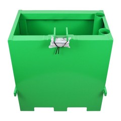 3 Point Category 1 Tractor Tractor Ballast Box Loader Hitches Attachment 800lb
