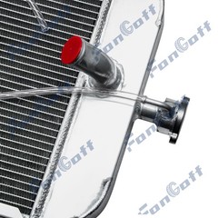 For Ford 2N 8N 9N Models Tractors Aluminum 3 Row Radiator 8N8005,86551430 ALLOY