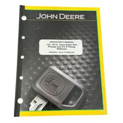 John Deere 132 154 Belt Pickup 914P Platform Operator’s Manual OMH208511 2003
