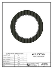 Friction Replaces Various manufacturers see interchange below Alto 049700-216