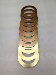(10) JCB Bucket Pin Shims Spacer Washer 80 MM X 45 MM X 2 MM 819/00049 USA Made