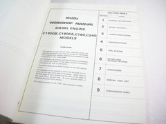 Isuzu C190GB C190KE C190 C240 Diesel Engine Service Repair Manual