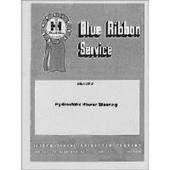 R5751 Hydrostatic Steering Service Manual Fits IH / Fits FARMALL