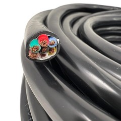 Heavy Duty 14 Gauge 7 Way RV Trailer Cable, Insulated Pure Copper, 20 FT Roll
