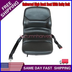 Case Backhoe Loader Seat Black For 585G 586C 586D 586E 586G Skid Steer Loader