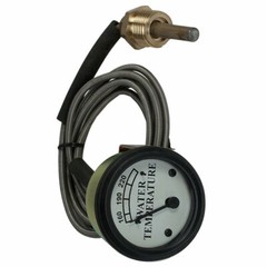 WATER TEMPERATURE GAUGE A B D G H AR BO WHITE FACE JOHN DEERE JD 421