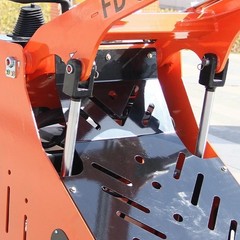 Upgraded Mini Skid Steer Loader 13.5HP Tracked Loaders RATO Engine,EPA Free Ship