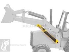 Seal Kit for JCB 1550B Loader Lift Hydraulic Cylinder