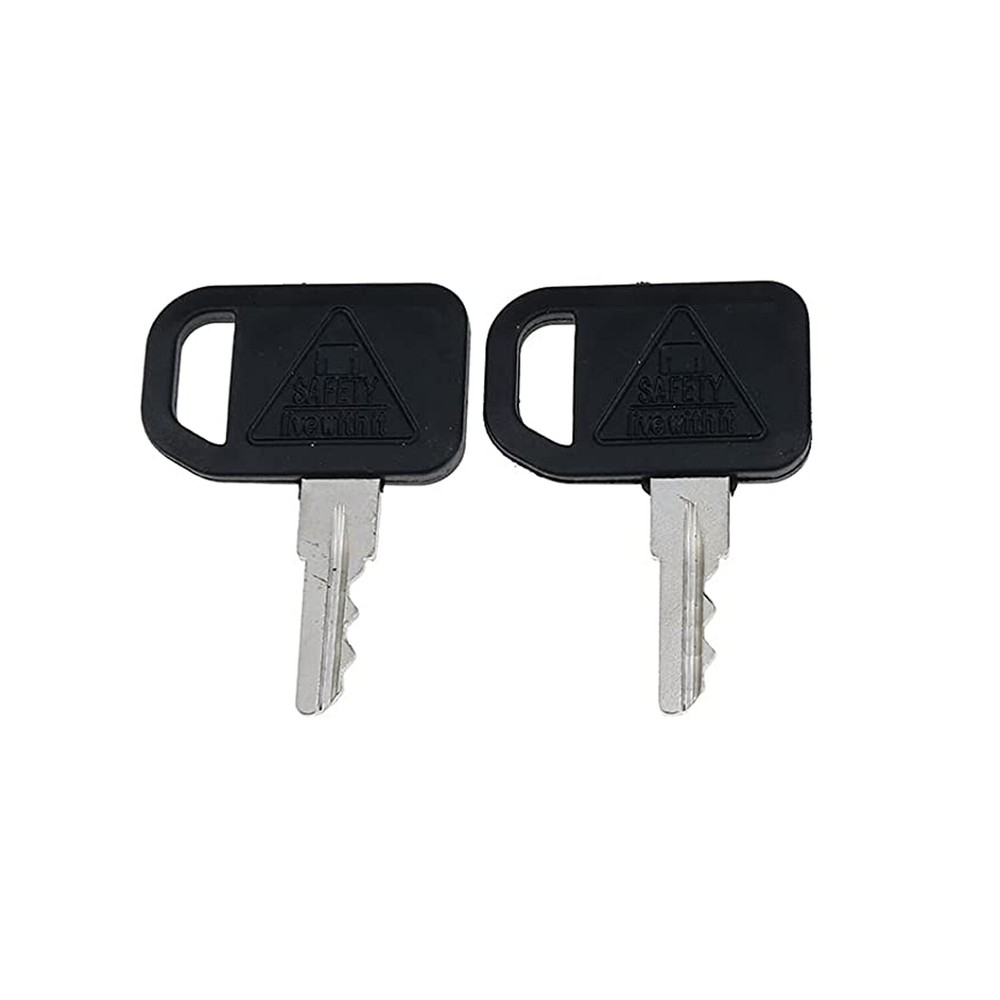 2 Pcs Ignition Key AM131841 for John Deere LX172 LX173 LX176 LX178 LX186 LX188