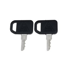 2 Pcs Ignition Key AM131841 for John Deere LX172 LX173 LX176 LX178 LX186 LX188